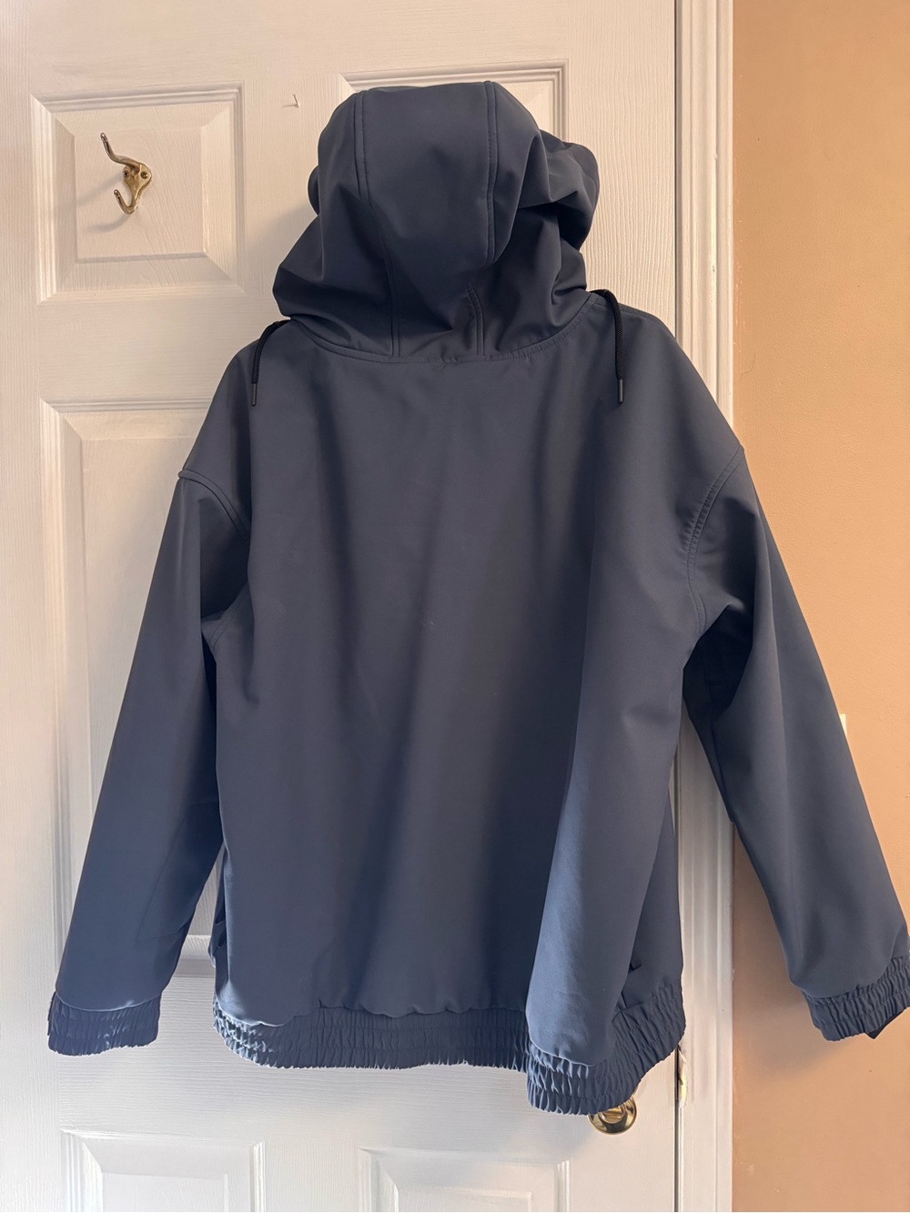 DOPE Navy Blue Ski Anorak Jacket with Hood - Picture 3 of 3
